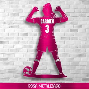 Silueta Jugadora Personalizado