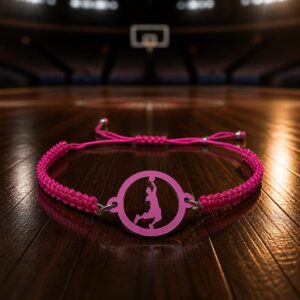 Jugador De Basket Fucsia