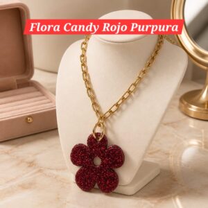 Flora Candy Rojo Purpura