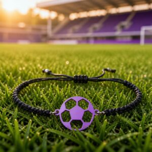 Balón De Fútbol Morado