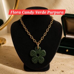 Flora Candy Verde Purpura
