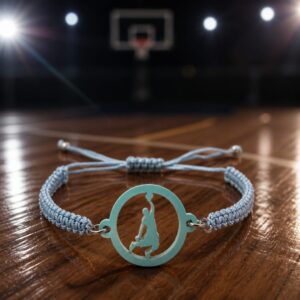 Jugador De Basket Verde Agua