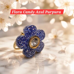 Flora Candy Azul Purpura