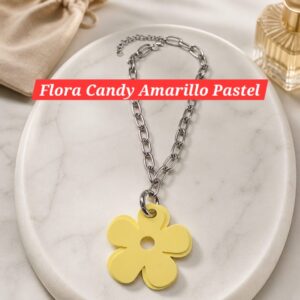 Flora Candy Amarillo Pastel