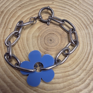 Flora Candy Azul Pastel
