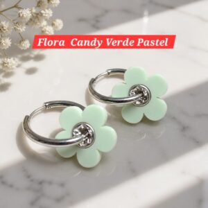 Flora Candy Verde Pastel