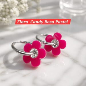 Flora Candy Rosa Pastel
