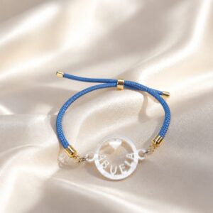 Pulsera Ajustable Abuela Círculo
