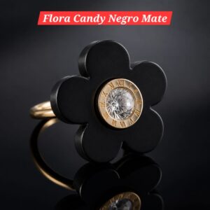 Flora Candy Negro Mate