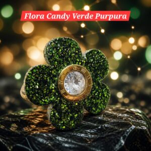 Flora Candy Verde Purpura