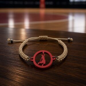Jugador De Basket Rojo