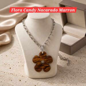 Flora Candy Nacarado Marrón