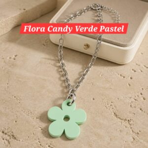 Flora Candy Verde Pastel