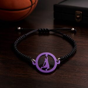 Jugador De Basket Morado